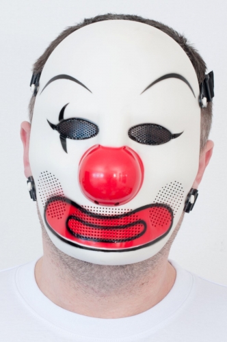 Страшная маска клоуна-убийцы для Хэллоуина