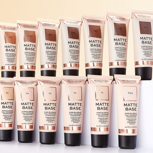 revolution matte base foundation f2