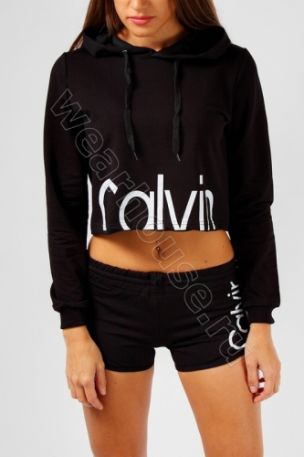 Женский спортивный костюм с шортиками Calvin Klein