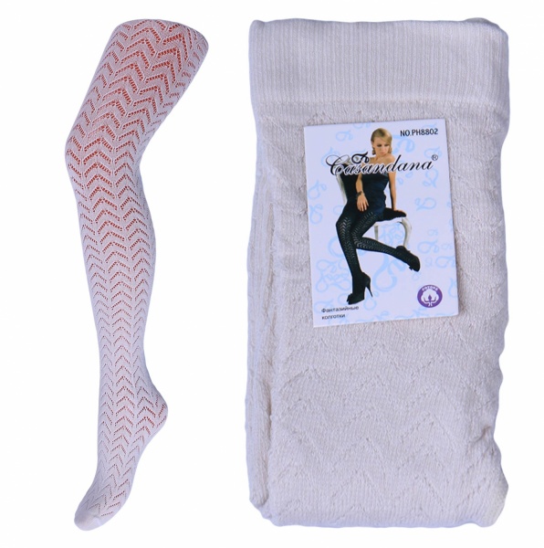 Кружевные колготки 