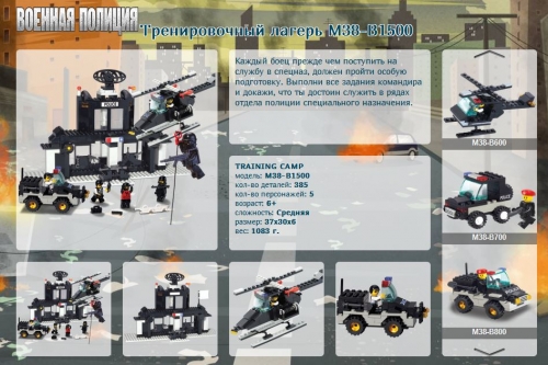 M38 b0305 схема сборки Тренировочный лагерь M38-B1500