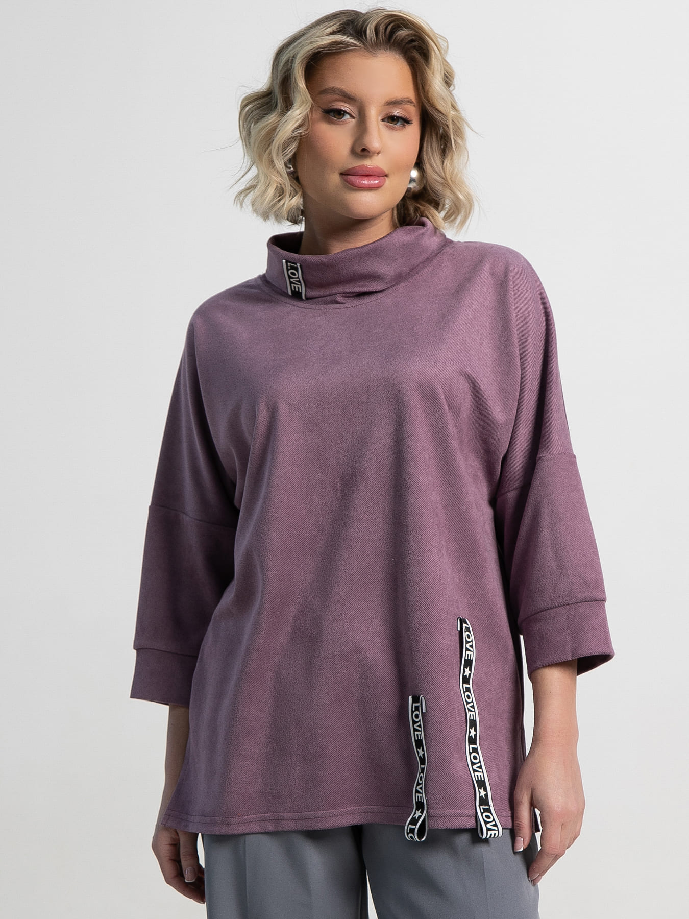 Джемпер Темп города (лиловый) Б15141-4М