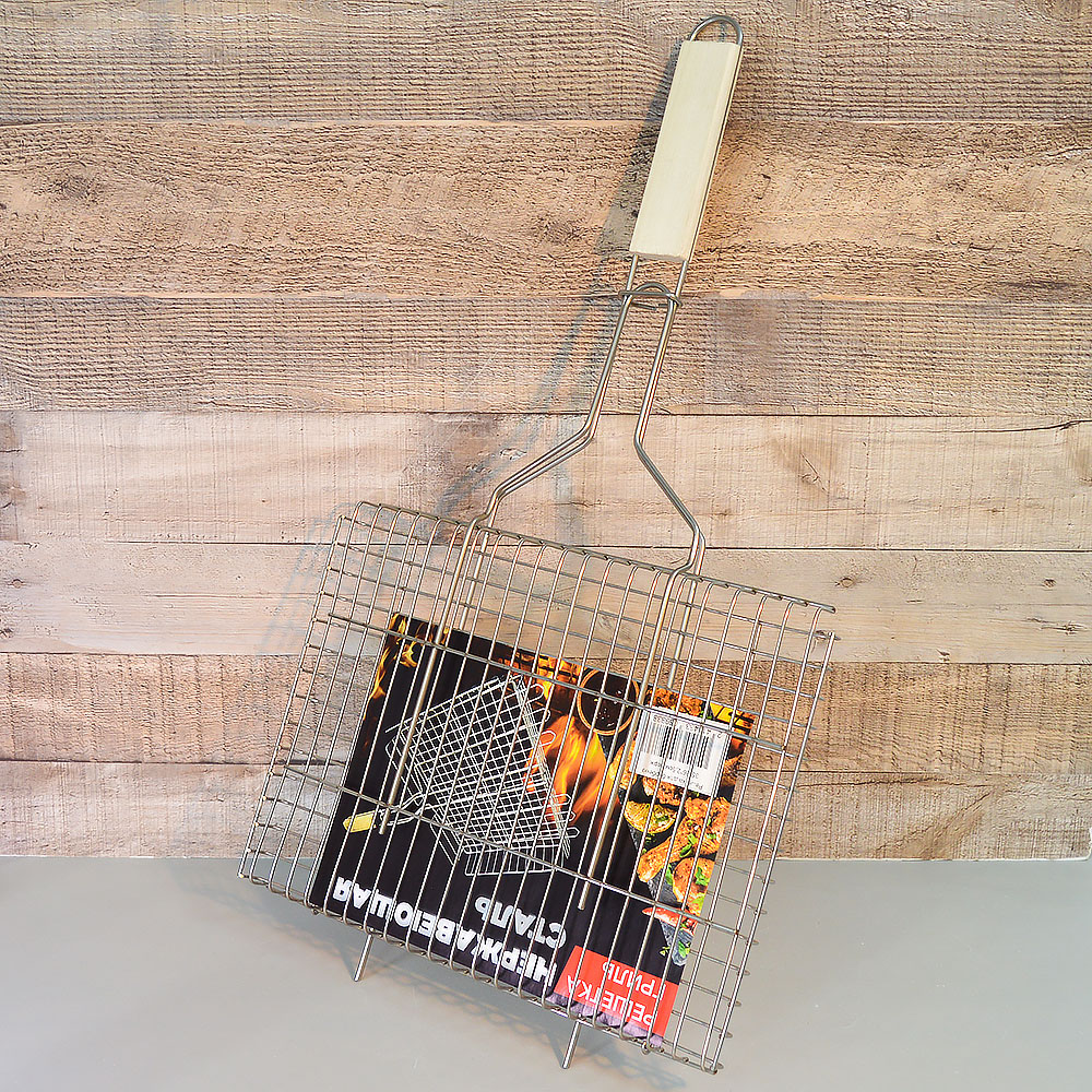 ! Решетка для барбекю 35*26*2,5см нерж