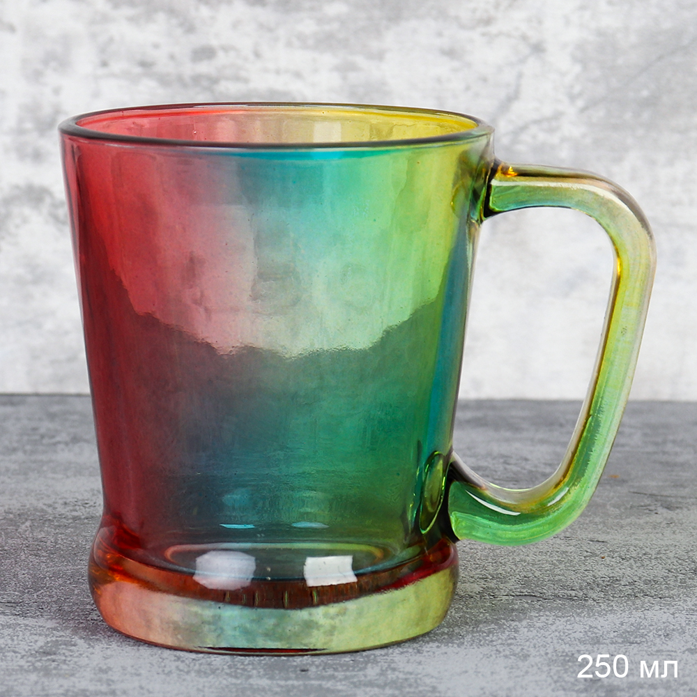Кружка 250 мл Радуга / ZB199-150 /уп 6/72 / ШТУЧНО