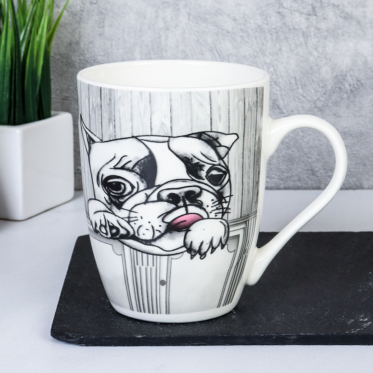 Кружка 380 мл Верные друзья / G0274 /уп 72/