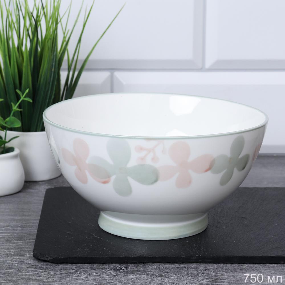 Салатник на ножке 750 мл глубокий / KY-84 /уп 24/