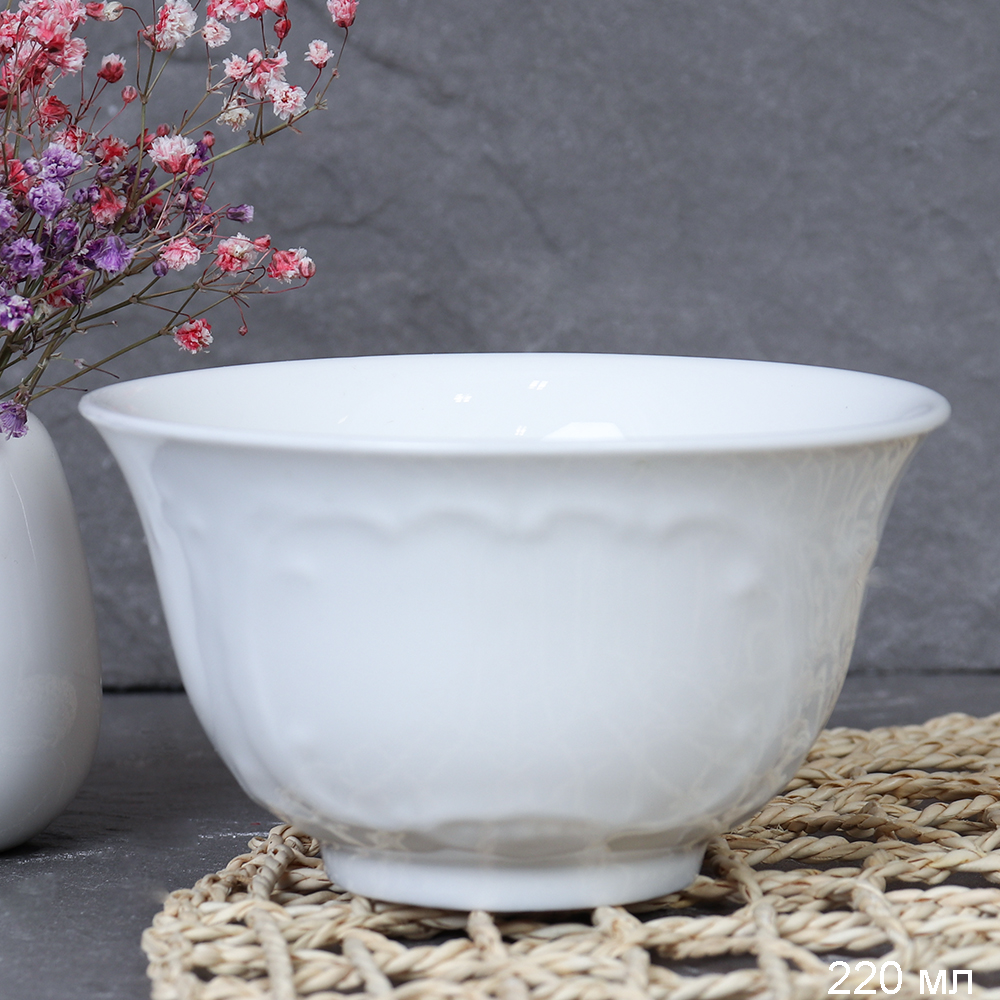 Салатник 220 мл / TY-446 /уп 81/ фактурный