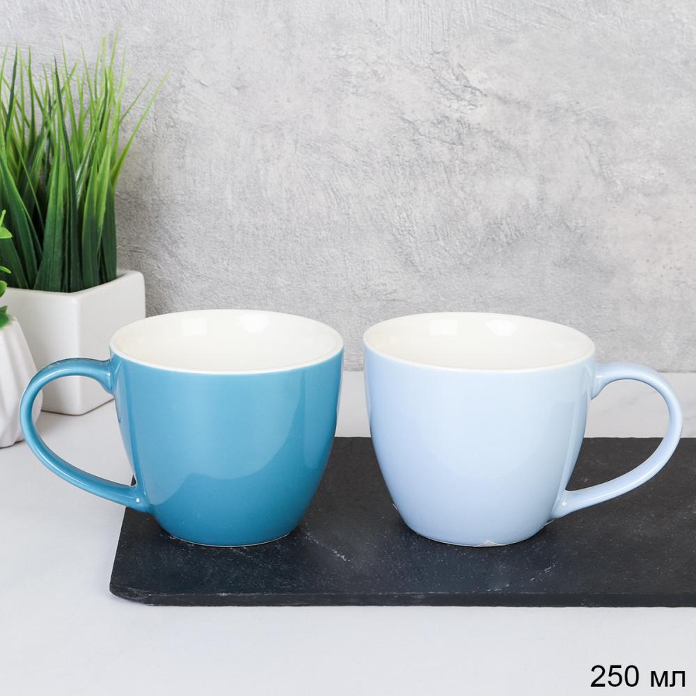 Кружка 250 мл Классика Пастель/ SY7154 /уп 12/96/