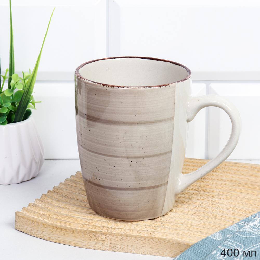 Кружка 400 мл / WHP24-0120B / Какао ШТУЧНО