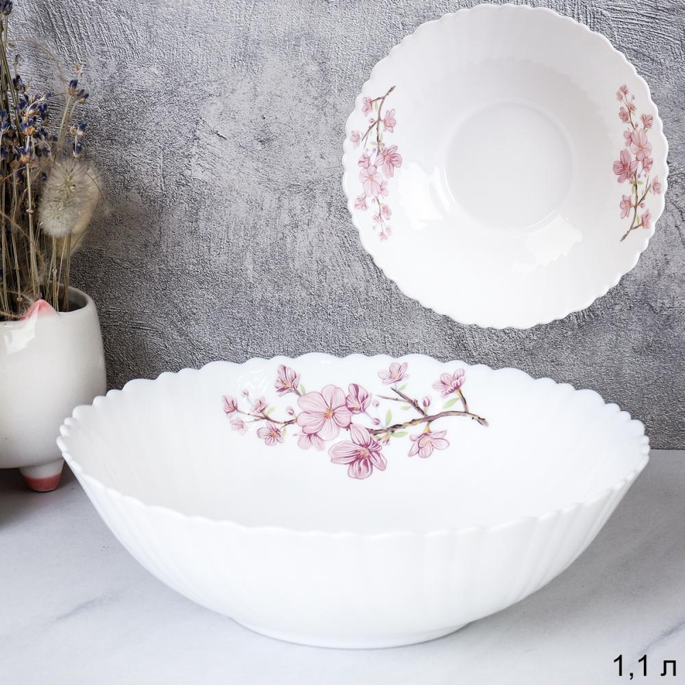 Салатник 1100 мл 200 мм / 7578 (7196) / Сакура