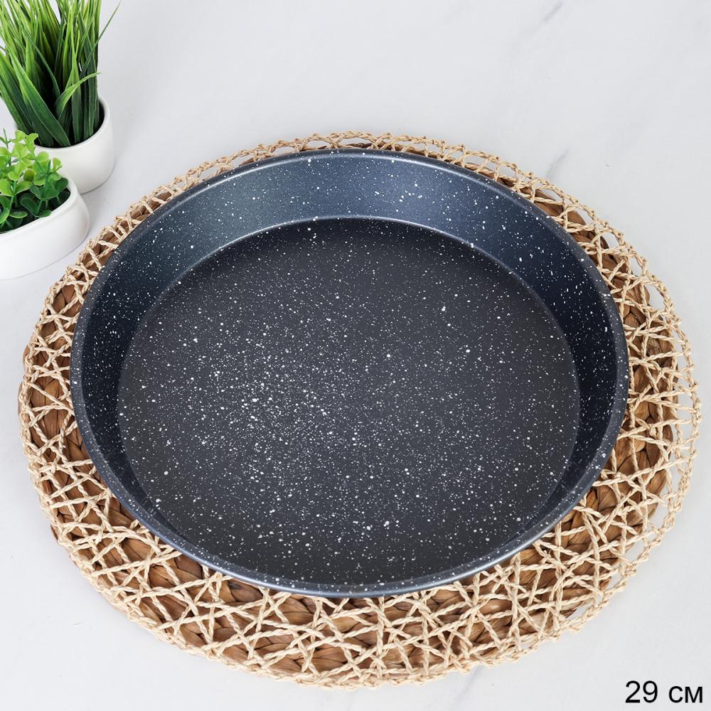 Форма для выпечки Круг 29х4 см Мрамор / RSD-20 /уп 50/ 0,408/ 29(27)х3,8