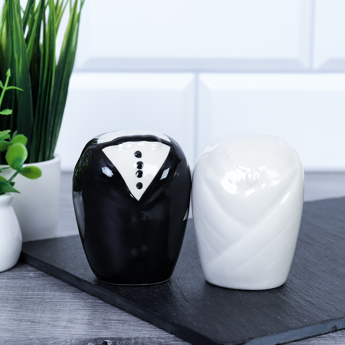 Набор для специй 2 предмета Молодожены / 31033 /уп 165/