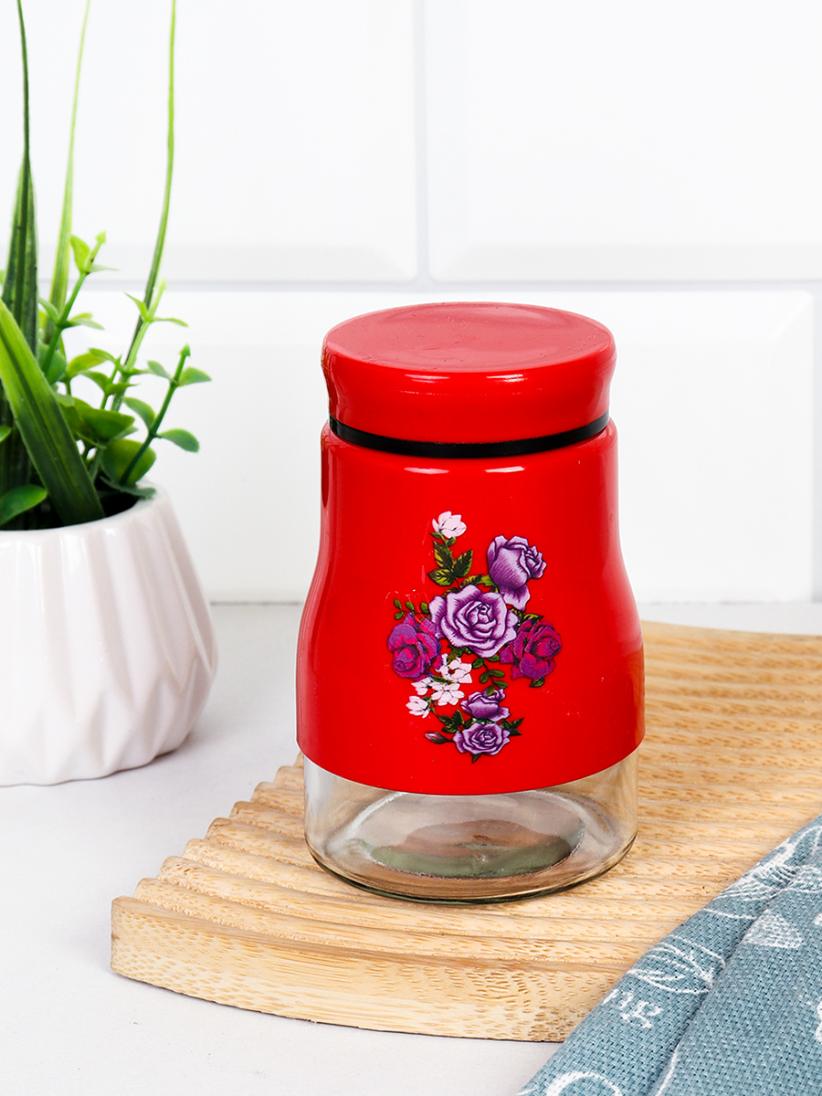 Емкость для специй / JY1035 /уп 144/ красная