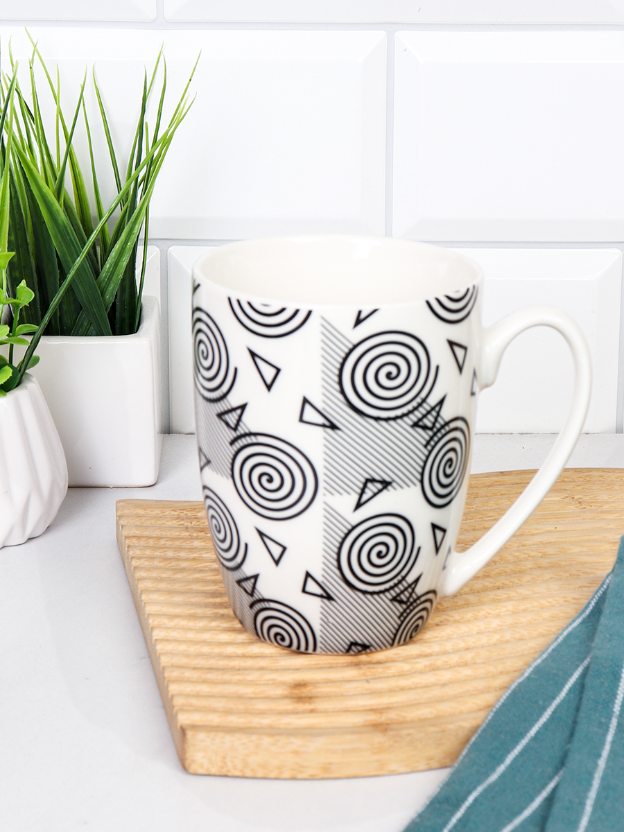 Кружка 350 мл Абстракция / D273 /уп 72/ ПРОМО АКЦИЯ