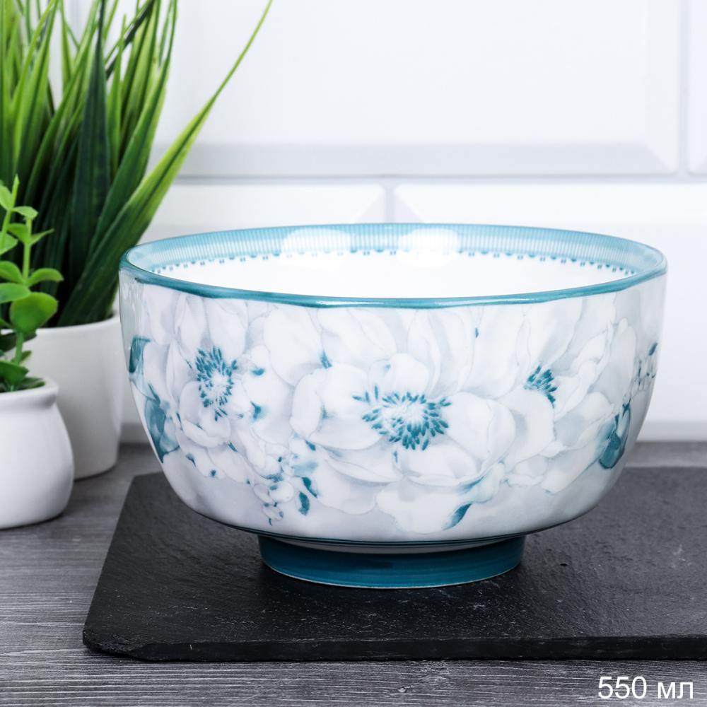 Салатник глубокий 550 мл / RT-159 /уп 80/ Тарелка глубокая суповая