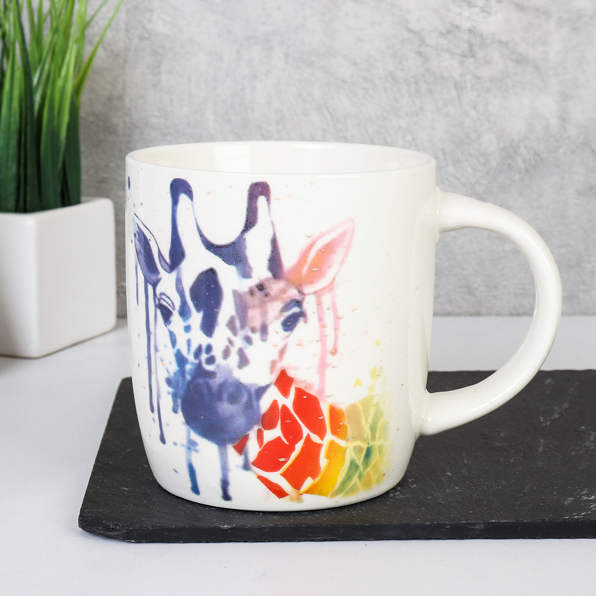 Кружка 350 мл Сафари Акварель / P3974 /уп 72/ микс 4/ ПРОМО АКЦИЯ