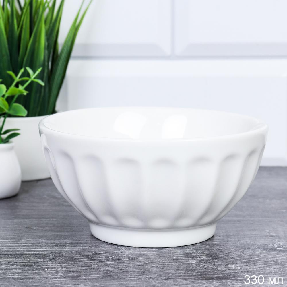 Салатник на ножке 330 мл / EDF-305 /уп 40/