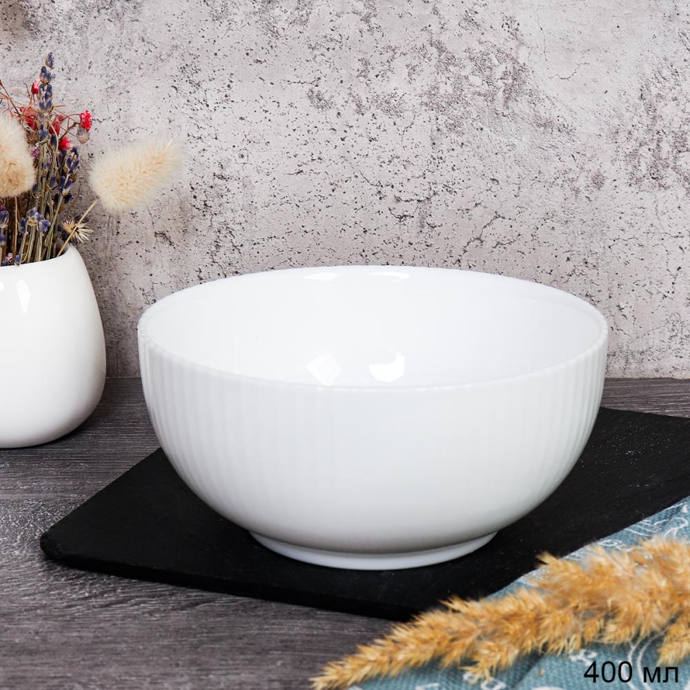 Салатник 400 мл 127 мм Вертикаль тарелка глубокая / DKW-50 /уп 6/72/