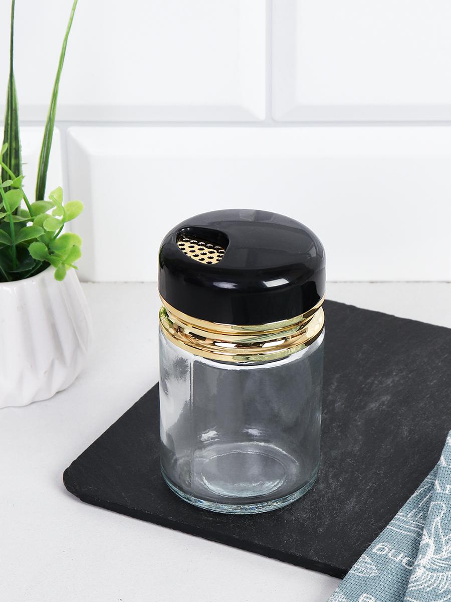 Емкость для специй / PBL-054 /уп 144/ Черная