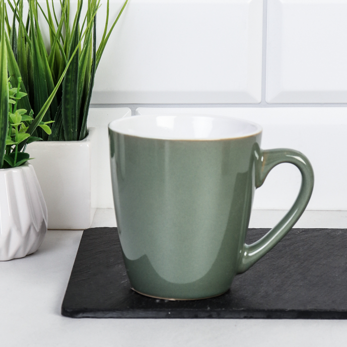Кружка 250 мл Пастель Зеленая / SR083-S1 /уп 96/ ПРОМО АКЦИЯ