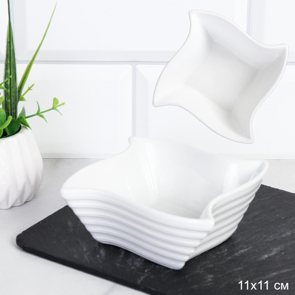 Салатник фигурный 11 см / EWQ-10 /уп 72/