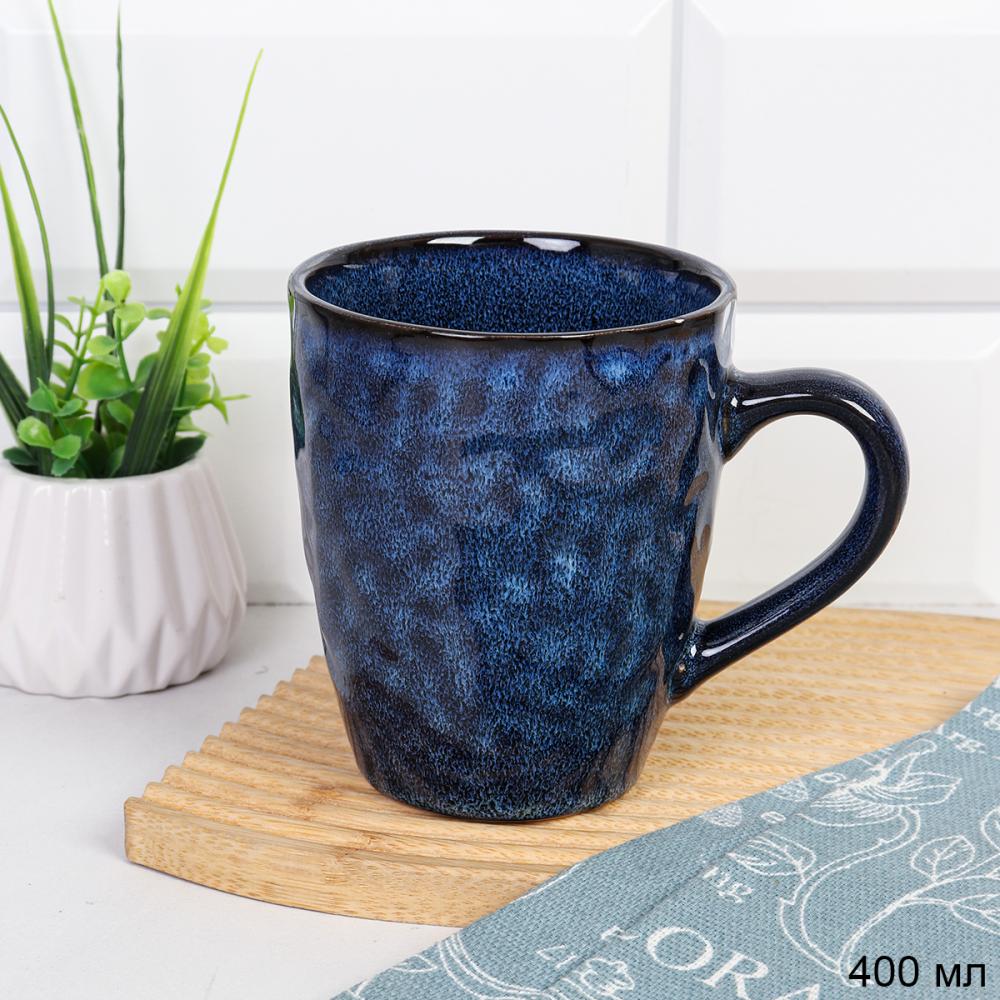 Кружка 400 мл / 9812-12 oz /уп 6/24/ Глазурованное реактивное покрытие