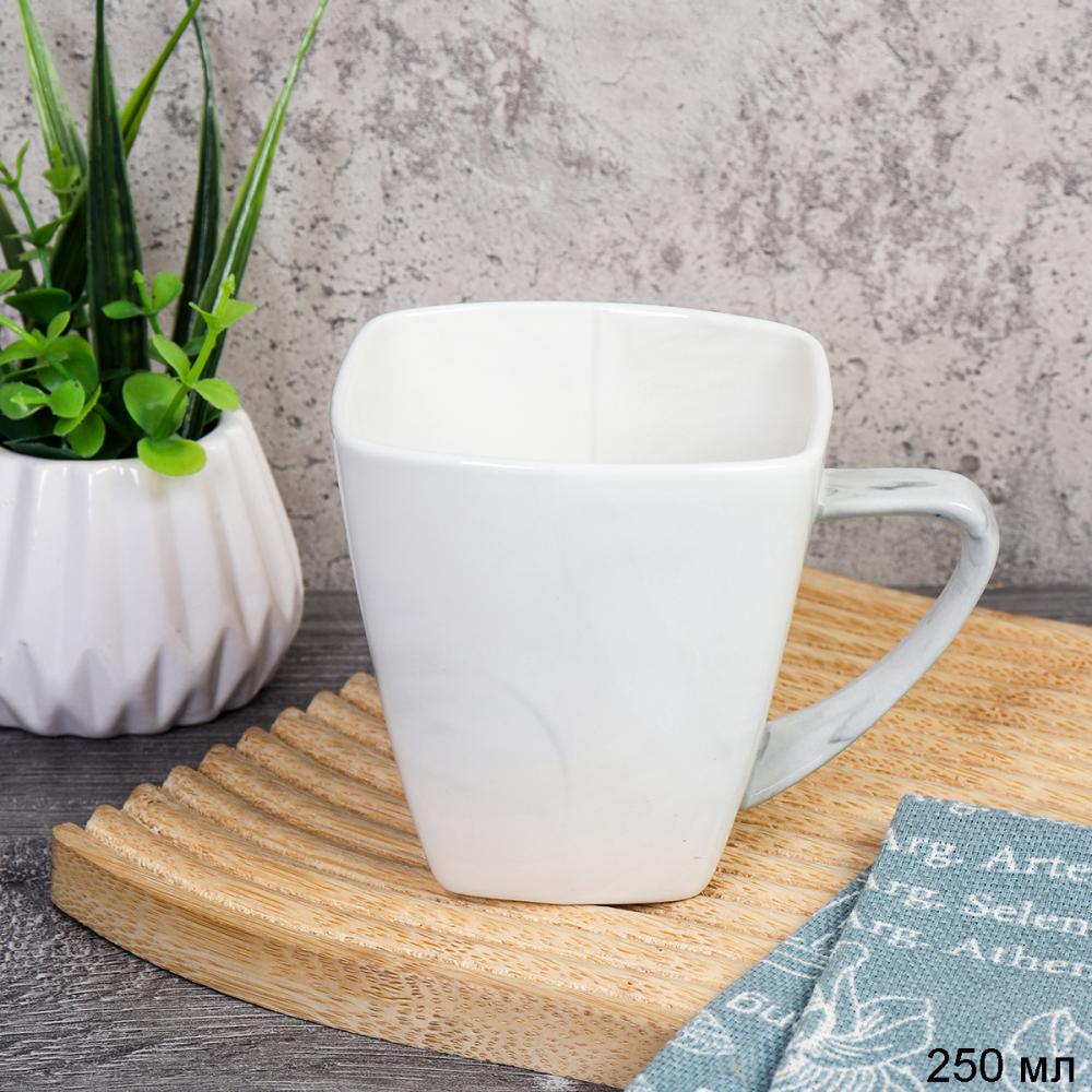 Кружка 220 мл Мрамор / DR-1083 /уп 48/