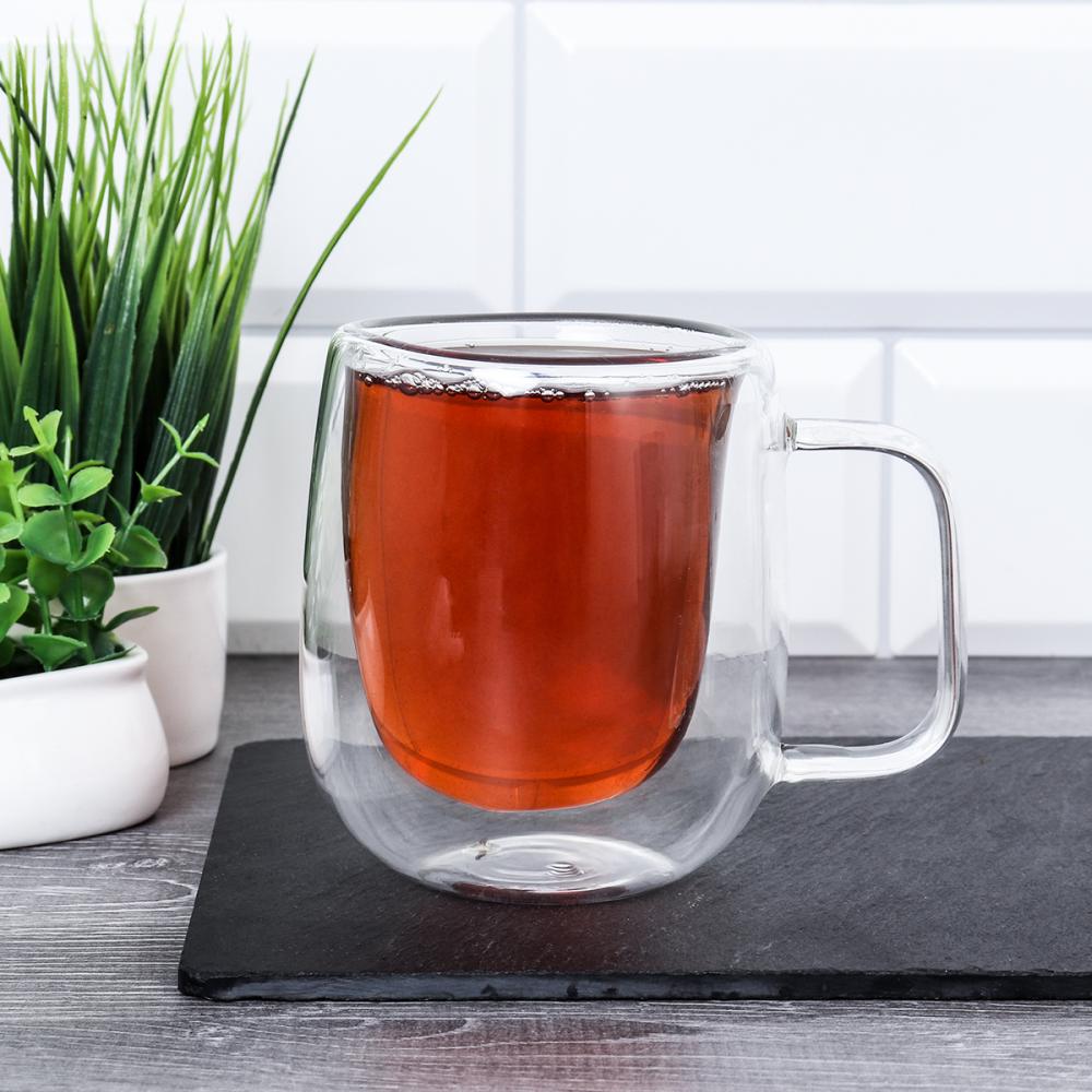 Кружка 280 мл с двойными стенками / LCWB5705 /уп 100/*Ц