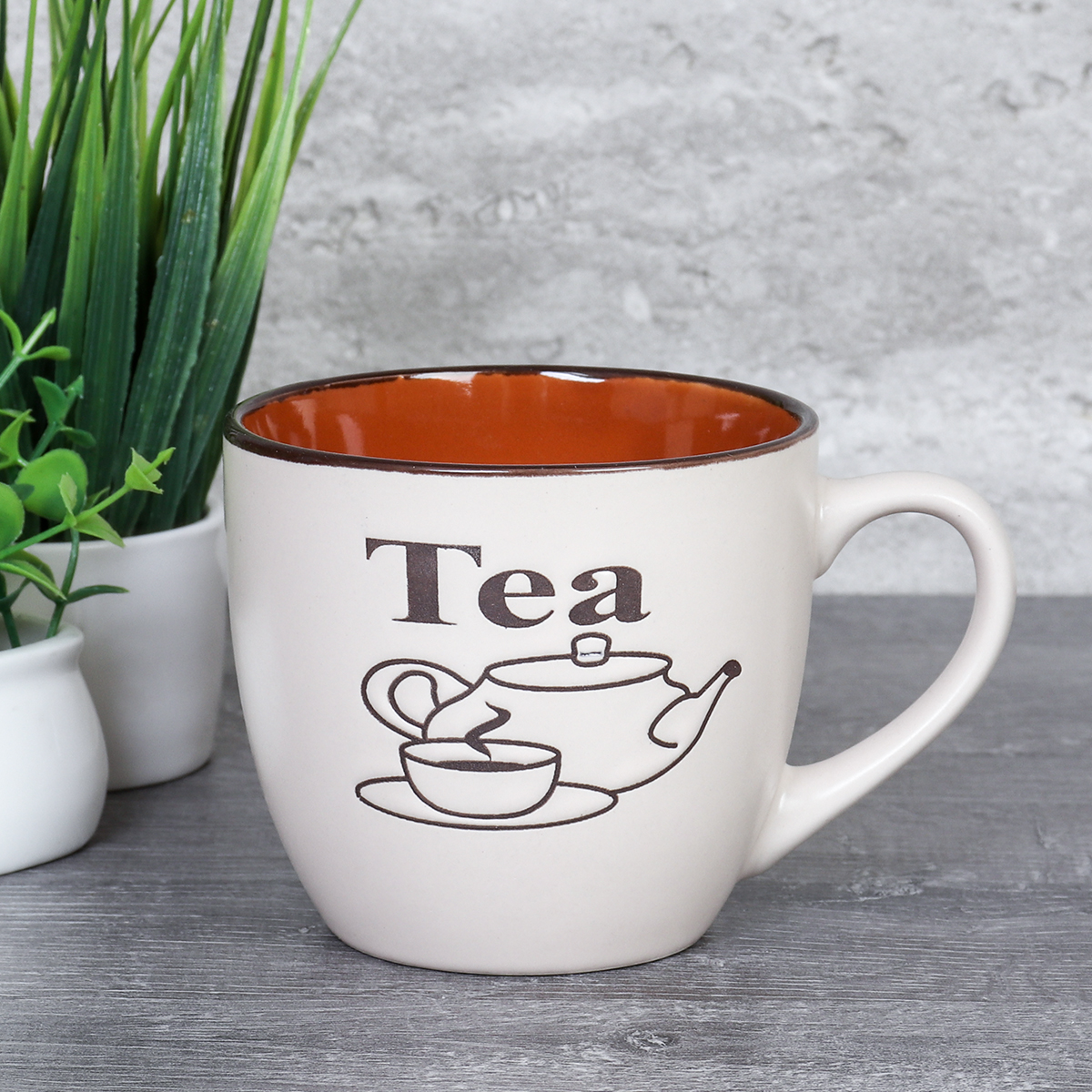 Кружка 250 мл чашка чайная / 11455 /МИКС/ШТУЧНО