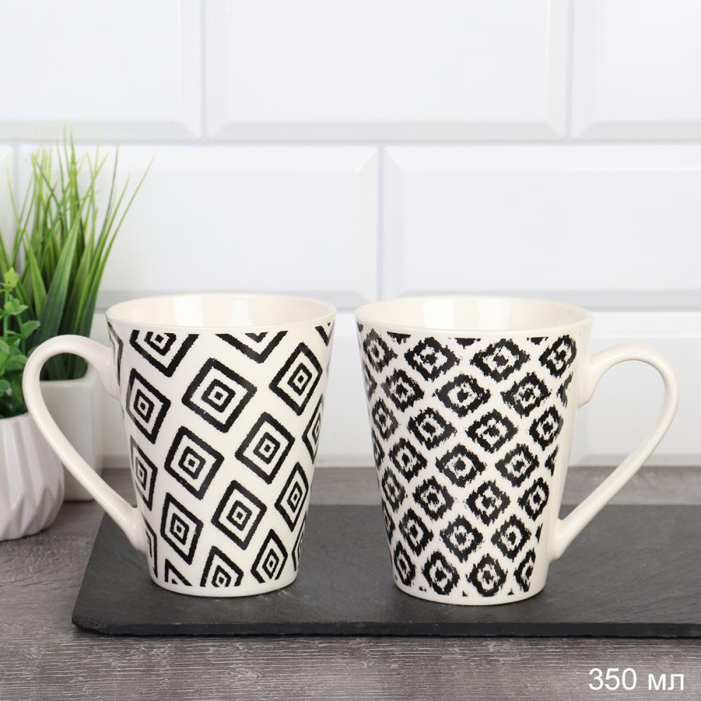 Кружка 350 мл Геометрия / TV1164 /уп 72/ ПРОМО АКЦИЯ