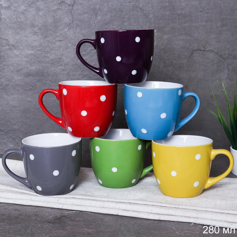 Кружка 280 мл Горох / 19188 / Микс