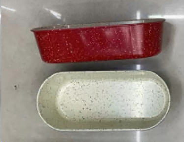 Форма для выпечки Кекса и хлеба 20х8,5х4,7 см Мрамор/ MSD-947 /уп 100/