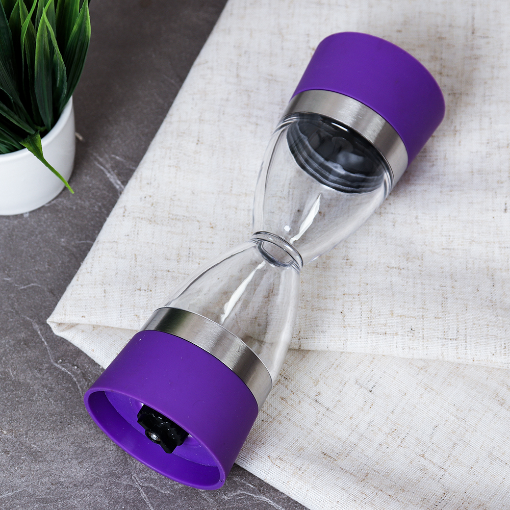 Мельница для специй и соли 20 см ПРОМО АКЦИЯ / TY-47 /уп 50/ сиреневая механическая