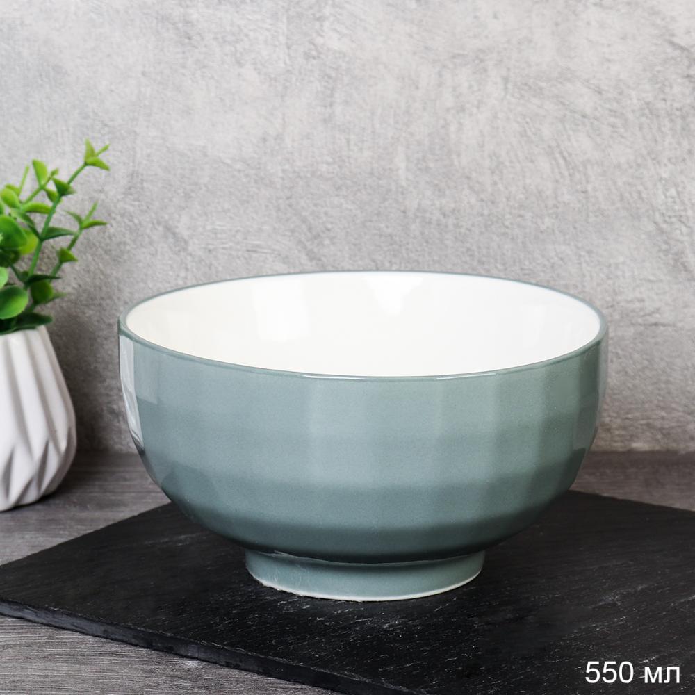 Салатник на ножке 550 мл / GR-12G /уп 28/ 13х7 см