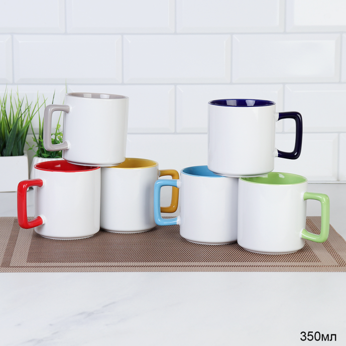 Кружка 350 мл / AK-01 /уп 36/ 2 СОРТ