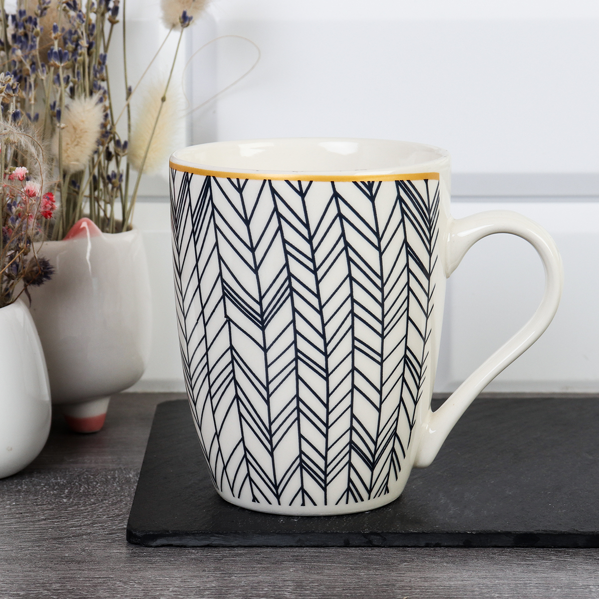 Кружка 400 мл Абстракция / G342 /уп 72/