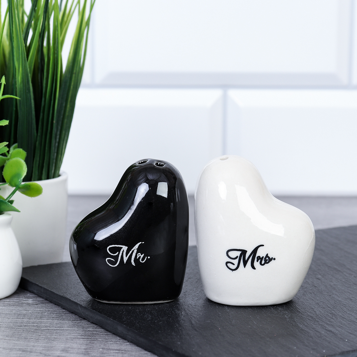 Набор для специй 2 предмета Мистер и Миссис Инь Янь / 31032 /уп 275/