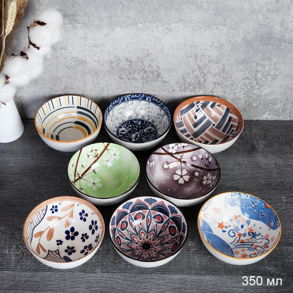 Салатник на ножке 350 мл / SWR-62 /уп 120/ 11х6 см