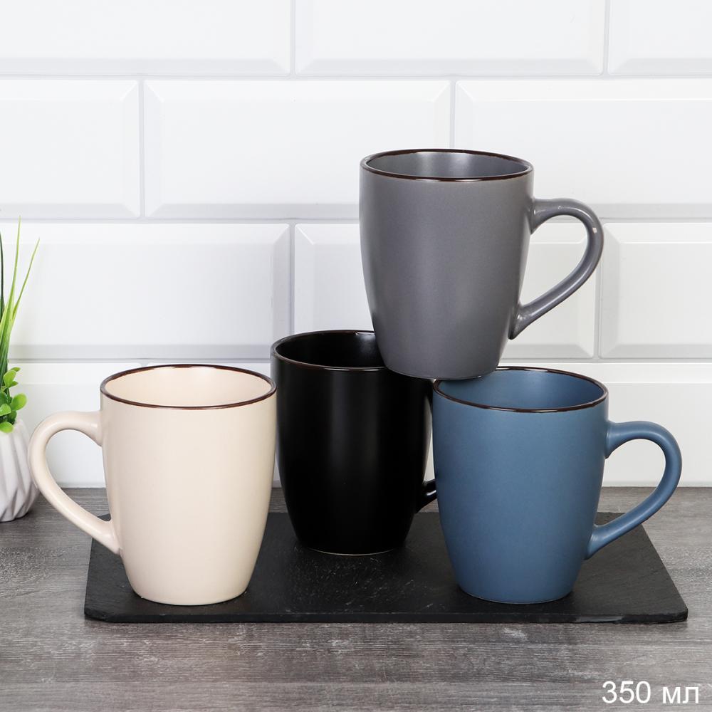 Кружка 350 мл Классика 20040 микс 4 цвета /уп 12/36/