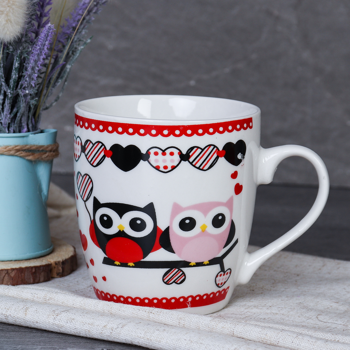 Кружка 250 мл Сова / CC-256 /уп 96/