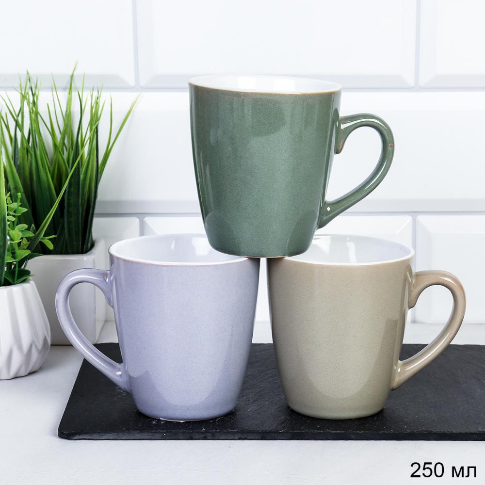 Кружка 250 мл Классика Пастель / AA-048-1 /уп 96/ микс 5/ ПРОМО АКЦИЯ