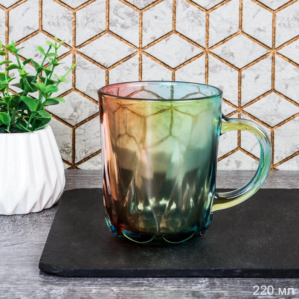 Кружка 220 мл Радуга / XMZB23B /уп 6/72/ ШТУЧНО