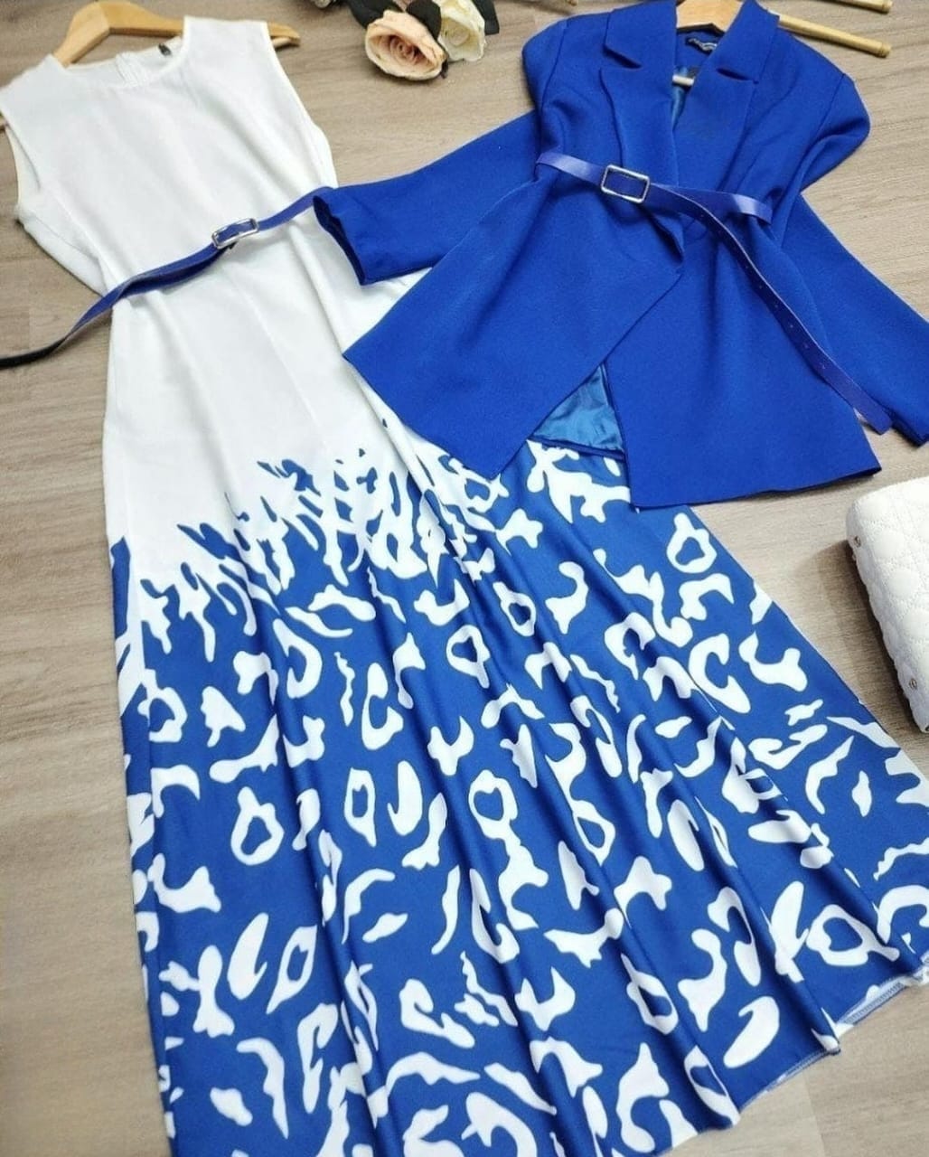 Платье+пиджак женское, код 6841762