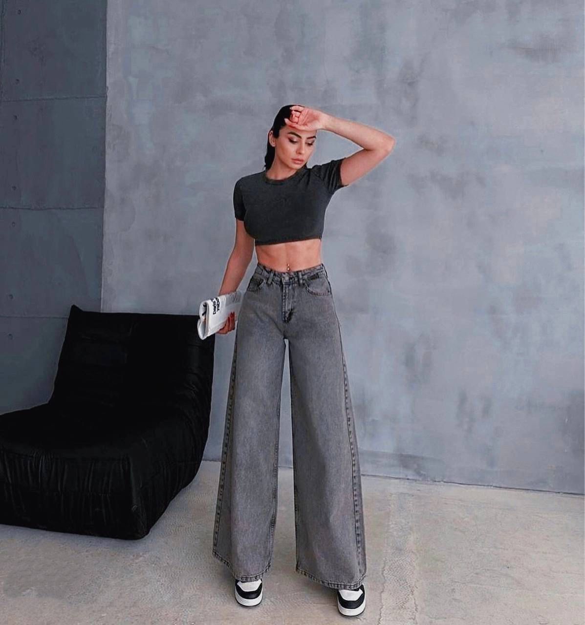 Джинсы женские, код 7384230