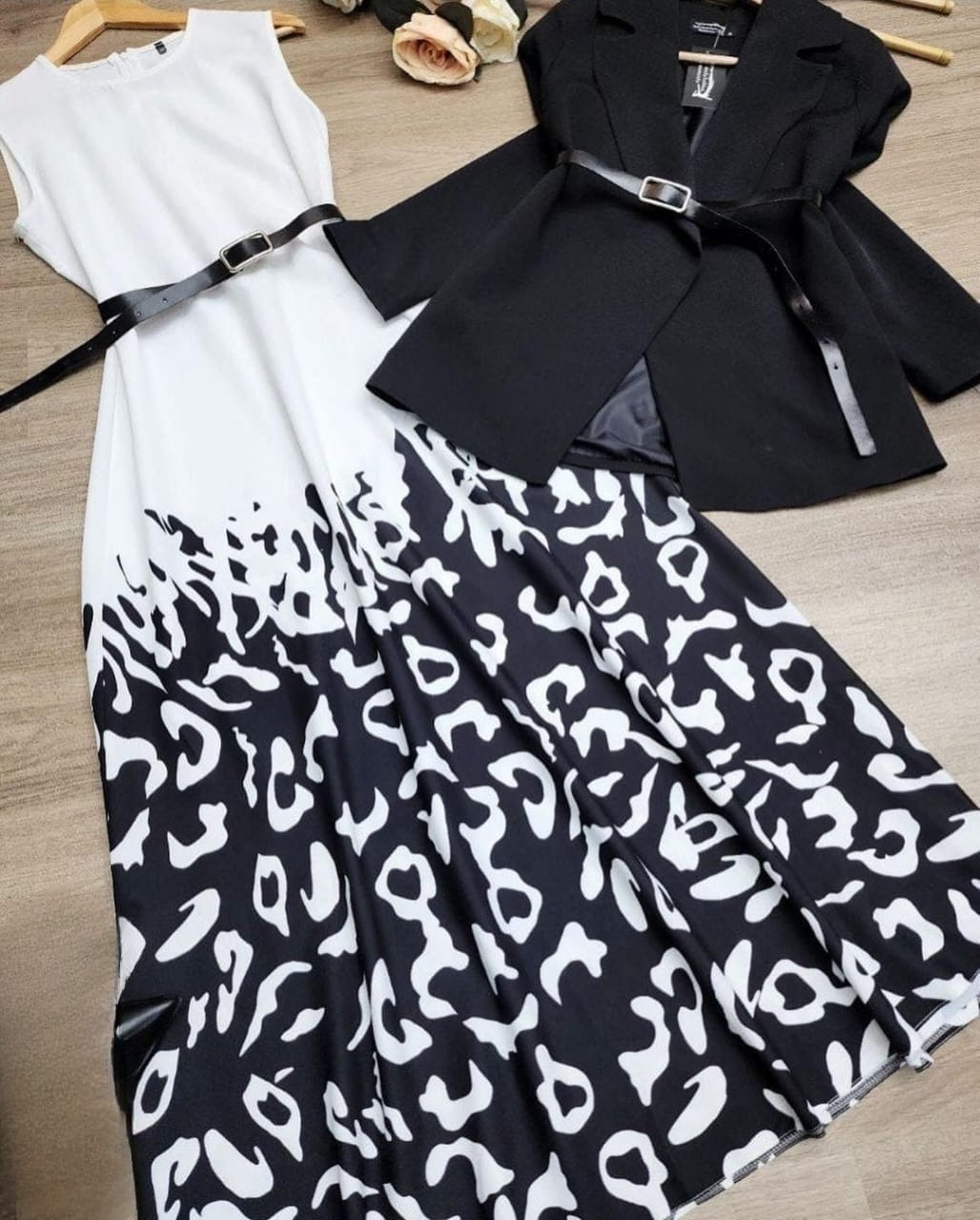 Платье+пиджак женское, код 6841761