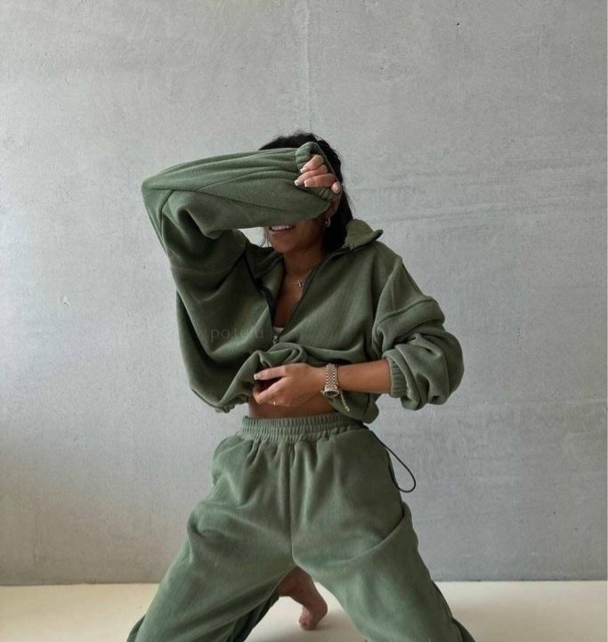 Костюм спортивный женский, код 7384135