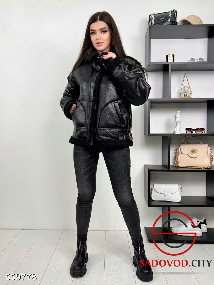 Дубленка женская (без выбора цвета), код 6841770