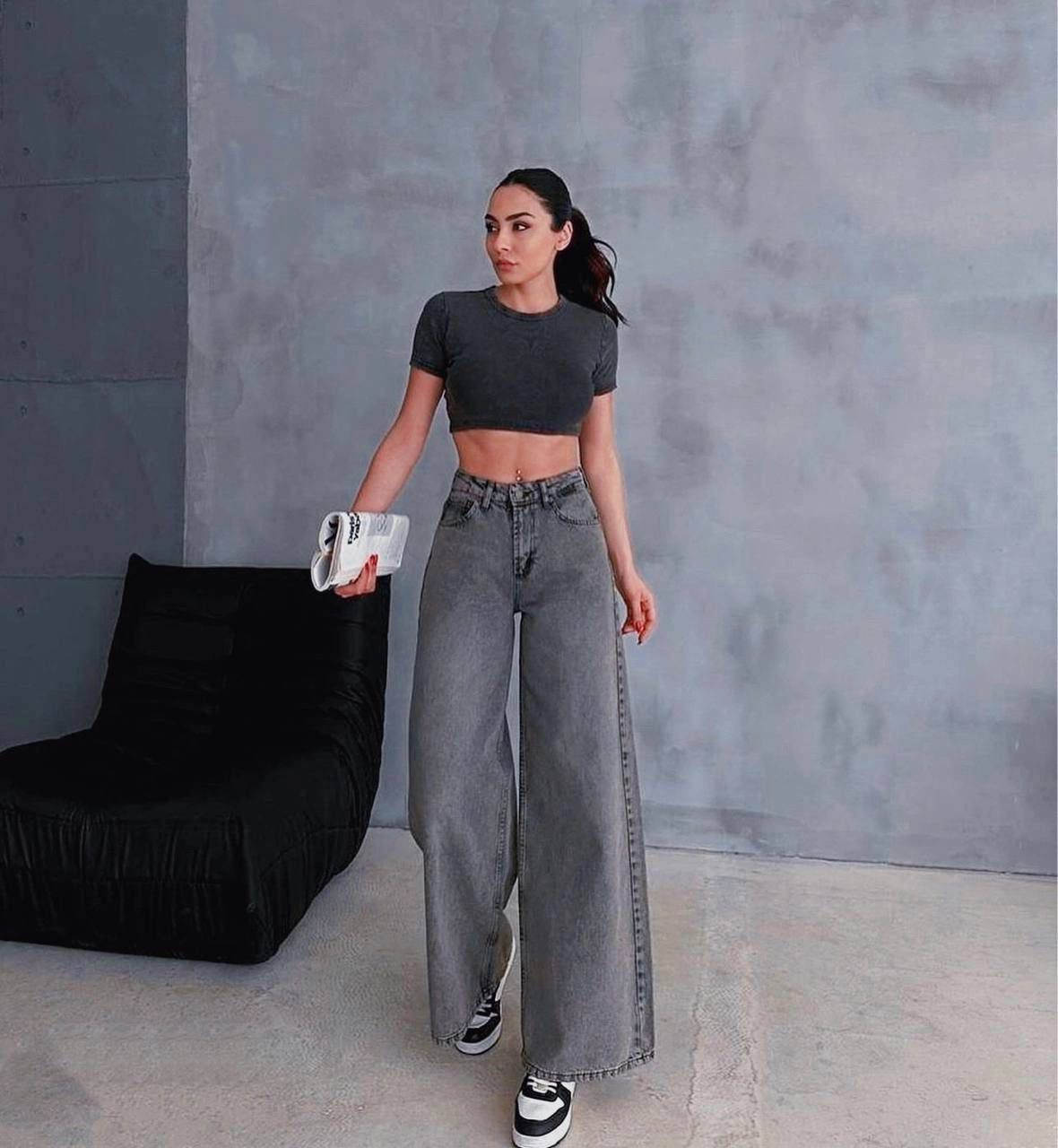 Джинсы женские, код 7384227