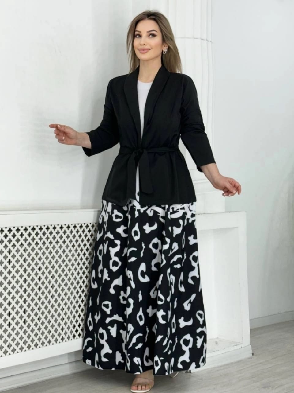 Платье+пиджак женское, код 6841735