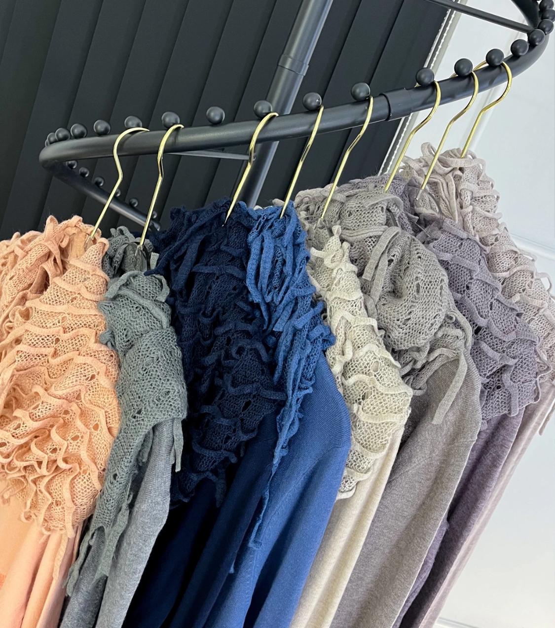 Кофта женская + шарф, код 7384207